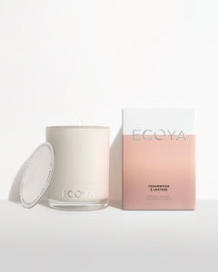 ECOYA Cedarwood & Leather Madison Candle