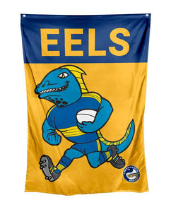 NRL Mascot Wall Flag- Eels