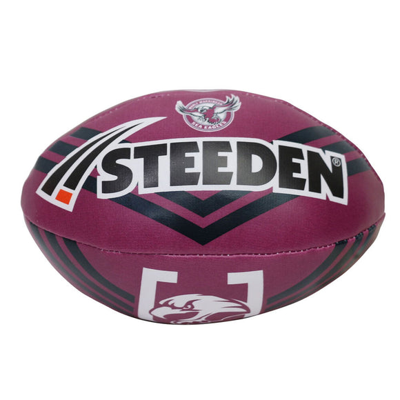 NRL Sponge Ball 6inch - Sea Eagles
