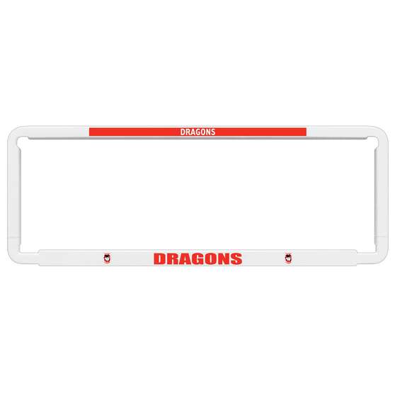 NRL Numberplate Holder - Dragons