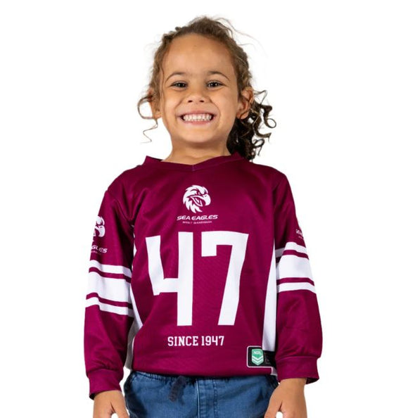 NRL Kids Sea Eagles Quarterback Pullover