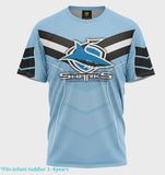 NRL Kids Chevron Tee - Sharks