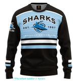 NRL Kids Victory Pullover - Sharks