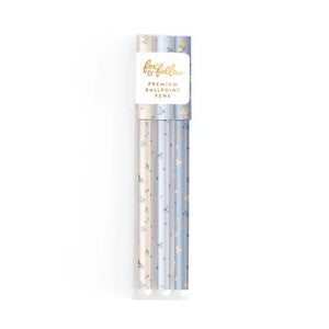 Ballpoint Pen Pack - Broderie Sky