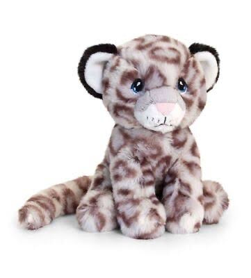 Snow Leopard Stuffed Toy - Keel Toys