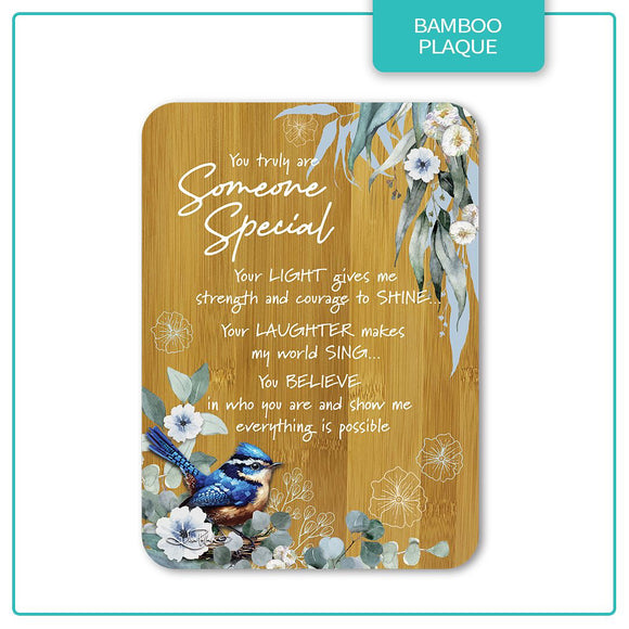 Someone Special - LP Bamboo Affirmation Plaque