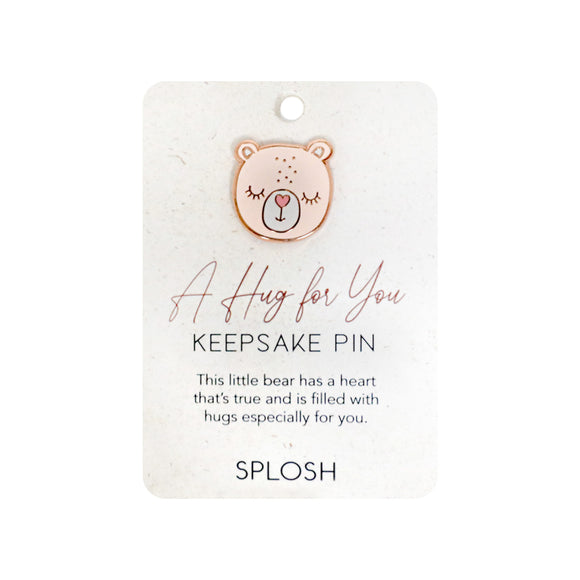 Splosh Keepsake Pins - Hugs For You