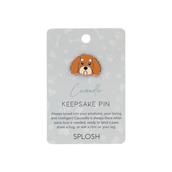 Splosh Keepsake Pin - Cavoodle