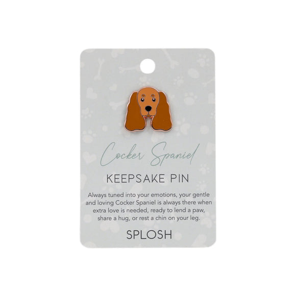 Splosh Keepsake Pin - Cocker Spaniel