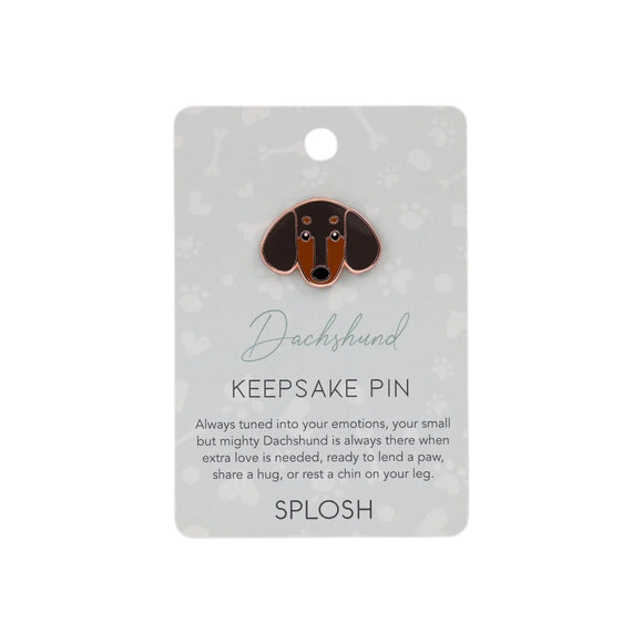 Splosh Keepsake Pin - Dachshund