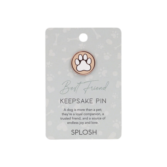 Splosh Keepsake Pin - Dog Best Friend