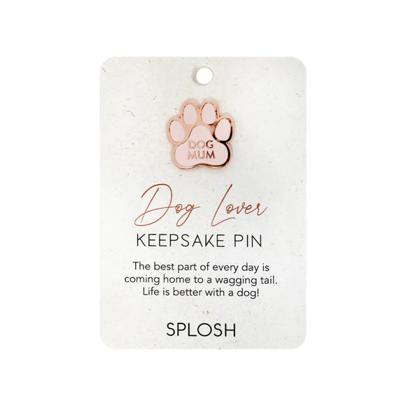 Splosh Keepsake Pins - Dog Lover
