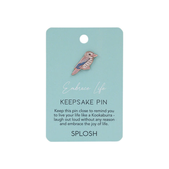 Splosh Keepsake Pin - Embrace Life