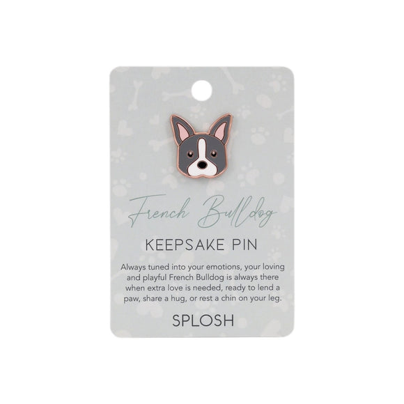 Splosh Keepsake Pin - French Bulldog