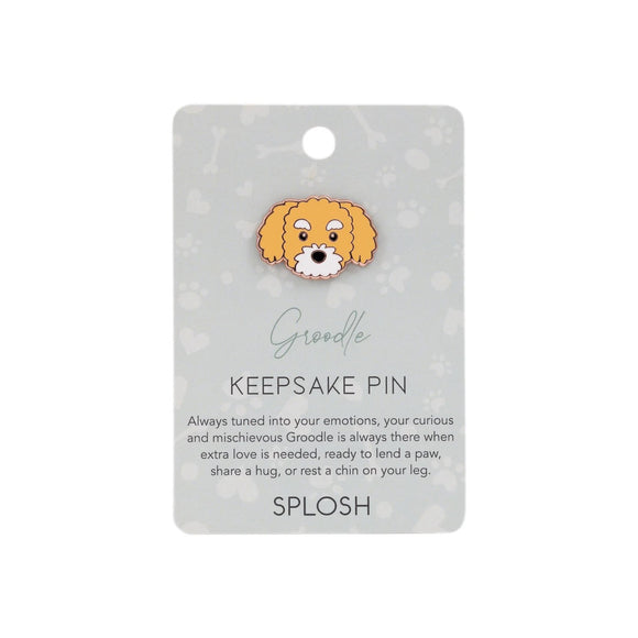 Splosh Keepsake Pin - Groodle