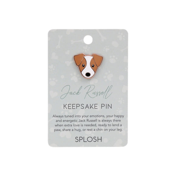 Splosh Keepsake Pin - Jack Russell