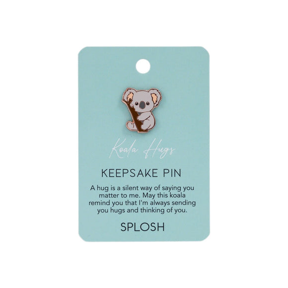 Splosh Keepsake Pin - Koala Hugs