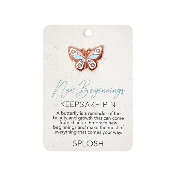 Splosh Keepsake Pins - New Beginnings