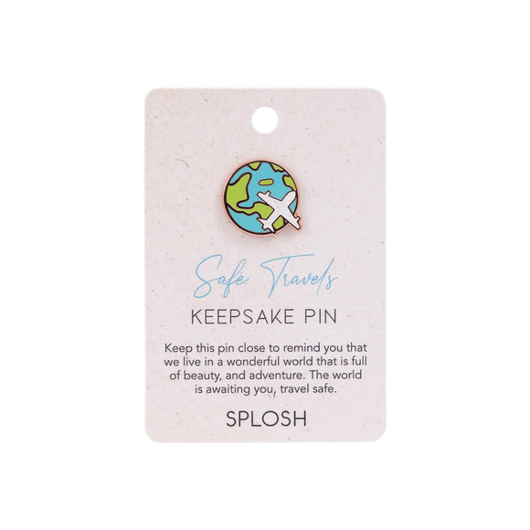 Splosh Keepsake Pin - Safe Travels