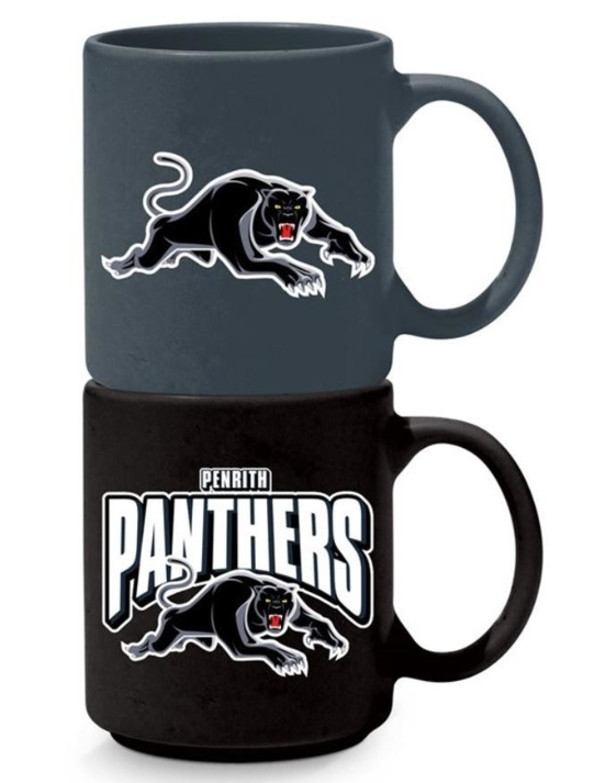 NRL Stackable Mugs - Penrith Panthers