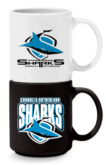 NRL Stackable Mugs - Sharks