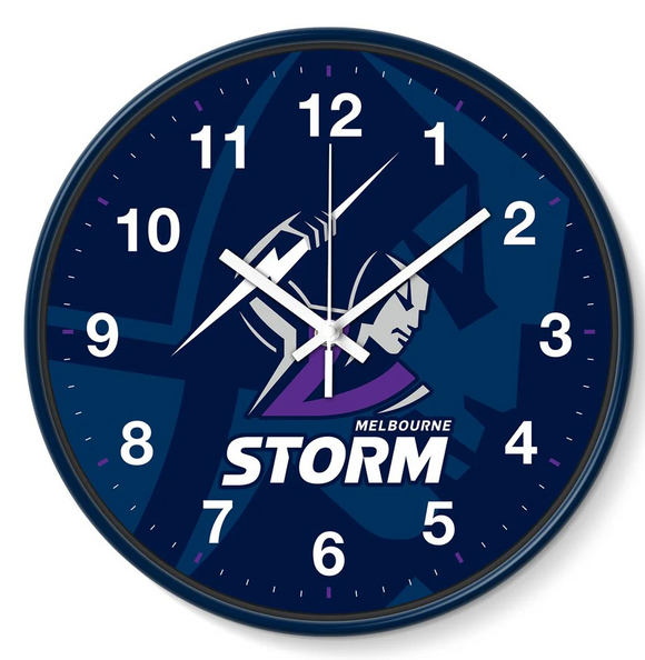NRL Wall Clock - Melbourne Storm