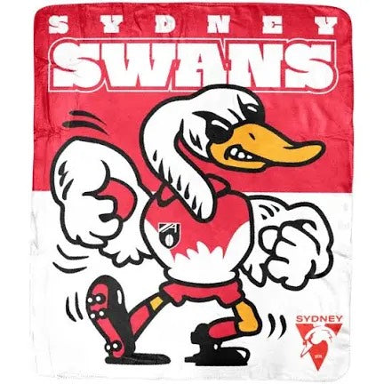 AFL Fleece Blanket - Sydney Swans