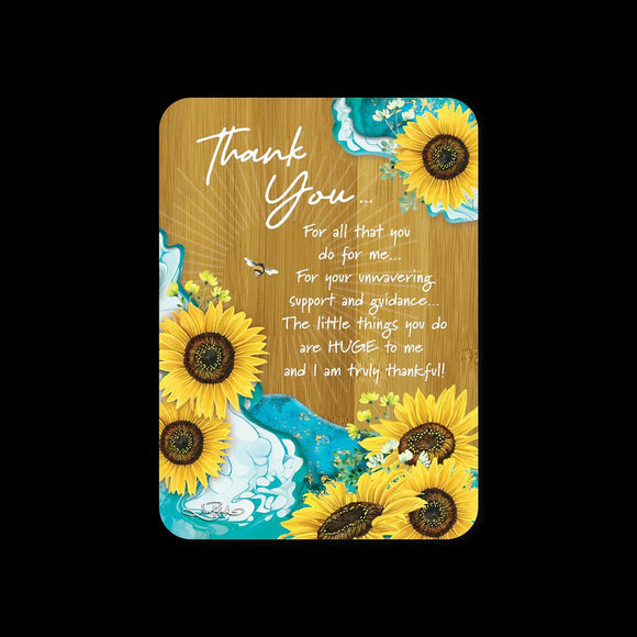 Thank You - LP Bamboo Affirmation Plaque