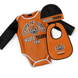 NRL Infant Bodysuit Set - West Tigers