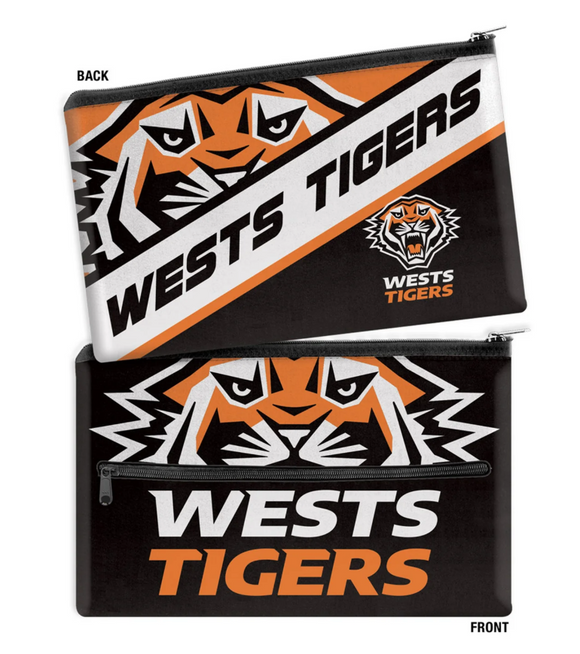 NRL Pencil Case - West Tigers