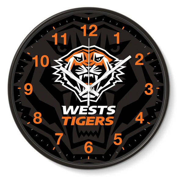 NRL Wall Clock - West Tigers