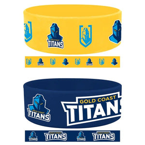 NRL Wrist Bands Set Titans