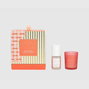 Palm Beach Candle & Room Mist Set - Tropical Sunrise