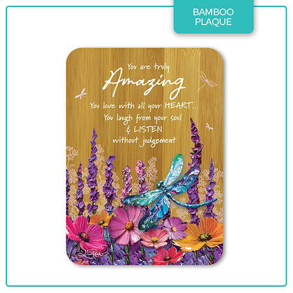 Truly Amazing - LP Bamboo Affirmation Plaque