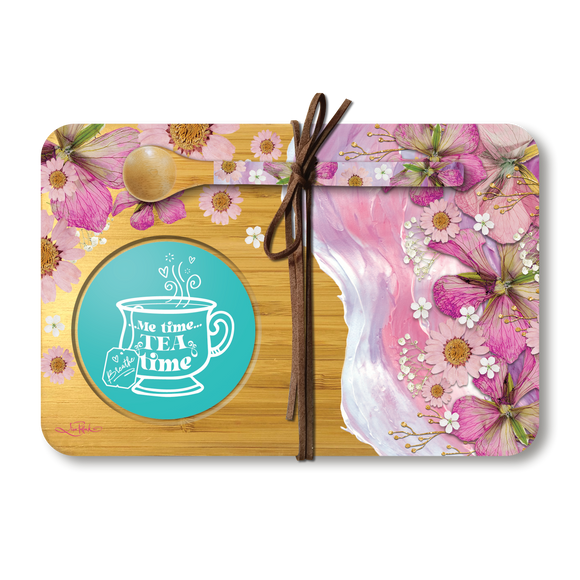Pressed Petals Tea Time Tray - Lisa Pollock