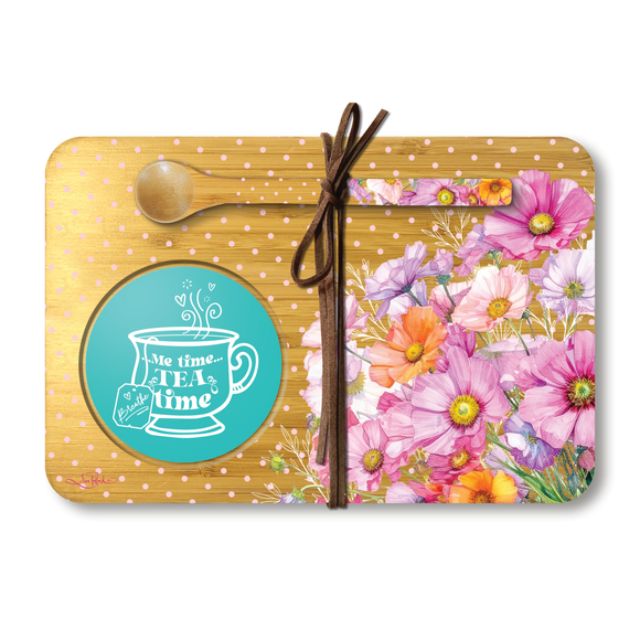 Wistful Wildflower Tea Time Tray - Lisa Pollock