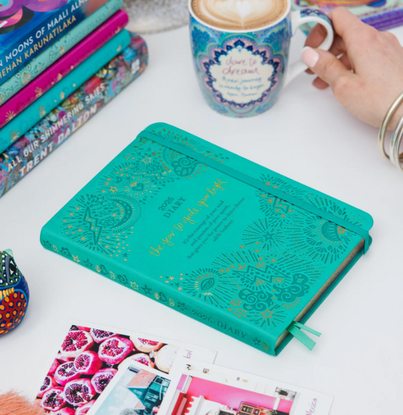 Intrinsic 2026 Diary - Turquoise Twist