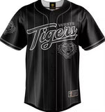 Kids NRL Blackout Baseball Slugger - Tigeres