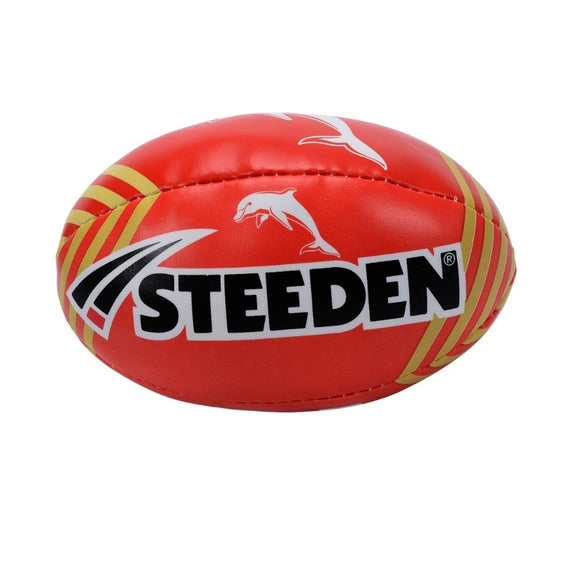 NRL Sponge Ball 6inch - Dolphins
