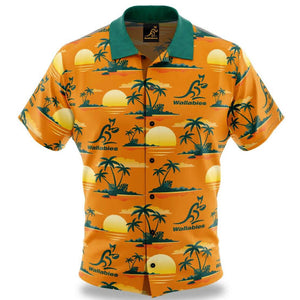 ARU Hawaiian Shirt - Wallabies