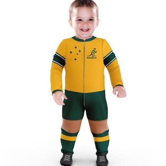 ARU Baby FootySuit - Wallabies