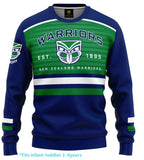 NRL Kids Victory Pullover - Warriors