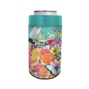 Wildflower Patch Coldie Cooler - Lisa Pollock