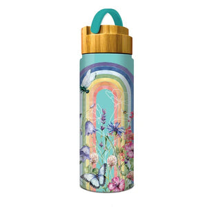 Rainbow Wildflower Hydro Flask - Lisa Pollock