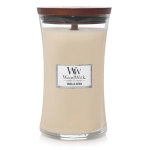 WoodWick Candle Large Vanilla Bean