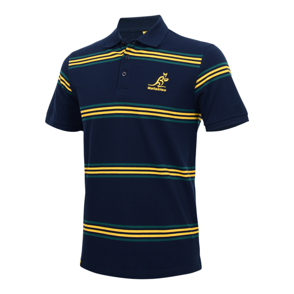 ARU Striped Polo - Wallabies