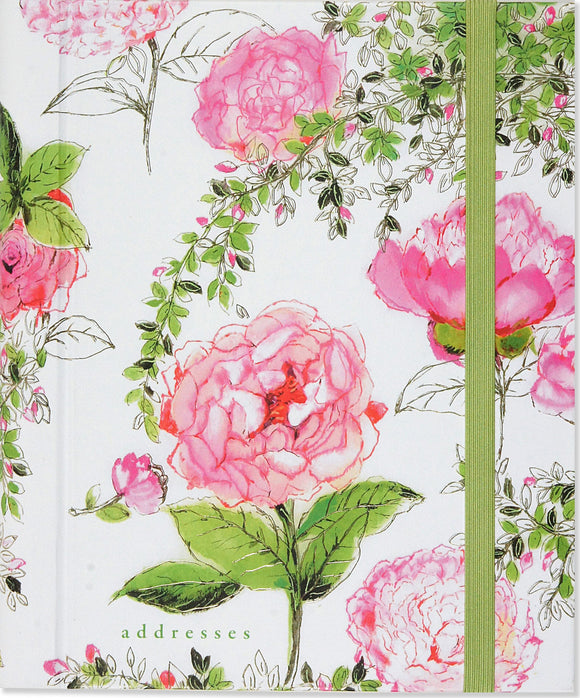 Peter Pauper Press / Lrg Address Book - Rose Garden