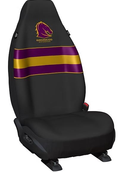 NRL Car Seat Covers - Broncos