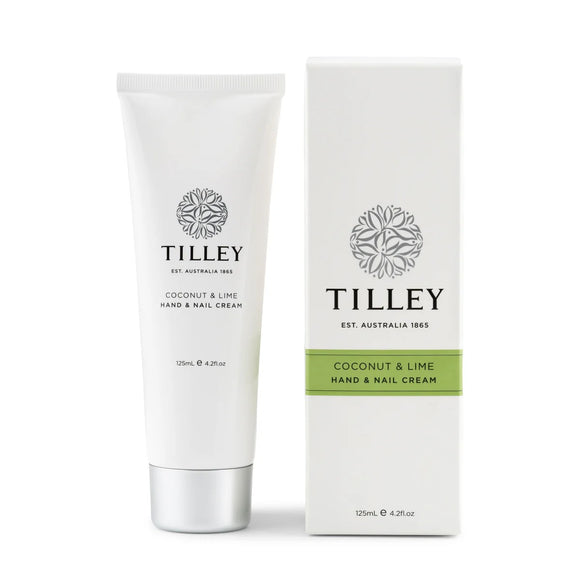 Tilley Hand & Nail Cream Coconut & Lime 125ml