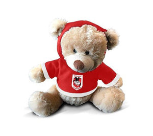 NRL Teddy With Hoodie - Dragons